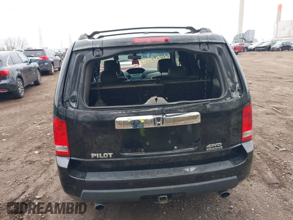 2009 Honda Pilot Touring with VIN 5FNYF48959B016978, listed as a IAAI auction lot 41947782 with 234,115 mi miles and . Bid and sale history available at carsss.com. Image 6.