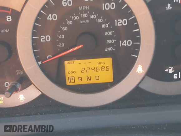 2009 Toyota RAV4 Ltd with VIN 2T3BK31V19W009538, listed as a IAAI auction lot 41606291 with 224,686 mi miles. Bid and sale history available at carsss.com. Image 15.
