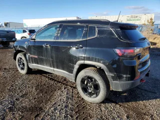 2023 Jeep Compass Trailhawk with VIN 3C4NJDDN0PT534869, listed as a Copart auction lot 46586015 with 3,803 mi miles and Salvage title. Bid and sale history available at DreamBid. Image 2.
