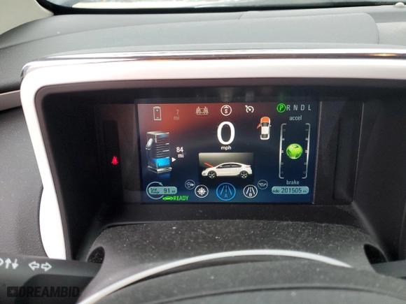 2013 Chevrolet Volt with VIN 1G1RE6E43DU121961, listed as a Copart auction lot 52788625 with 201,505 mi miles and Salvage Title. Bid and sale history available at carsss.com. Image 9.