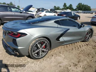 2022 Chevrolet Corvette 2LT with VIN 1G1YB2D47N5110763, listed as a Copart auction lot 63411194 with 0 mi miles and Salvage Title. Bid and sale history available at carsss.com. Image 3.