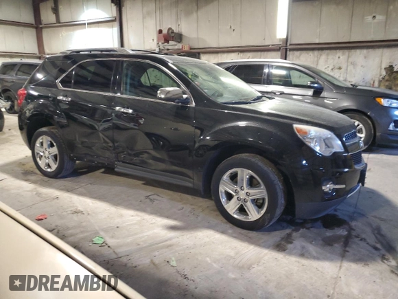 2014 Chevrolet Equinox LTZ with VIN 2GNFLHEK5E6345203, listed as a Copart auction lot 46578655 with 85,769 mi miles and Salvage Title. Bid and sale history available at carsss.com. Image 4.