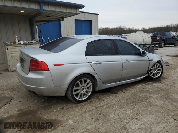 2004 Acura TL with VIN 19UUA66214A052572, listed as a Copart auction lot 51589845 with 266,085 mi miles and Salvage Title. Bid and sale history available at carsss.com. Image 3.