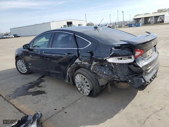 2014 Ford Fusion Energi Titanium with VIN 3FA6P0SU5ER269291, listed as a Copart auction lot 49859145 with 108,464 mi miles and Salvage Title. Bid and sale history available at carsss.com. Image 2.