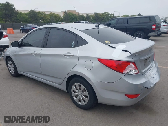 2016 Hyundai Accent SE with VIN KMHCT4AEXGU980230, listed as a IAAI auction lot 42479154 with 120,540 mi miles and . Bid and sale history available at DreamBid. Image 3.