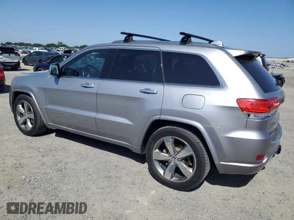 2014 Jeep Grand Cherokee Overland with VIN 1C4RJFCG4EC479545, listed as a Copart auction lot 55178975 with 188,634 mi miles and Clean Title. Bid and sale history available at DreamBid. Image 2.