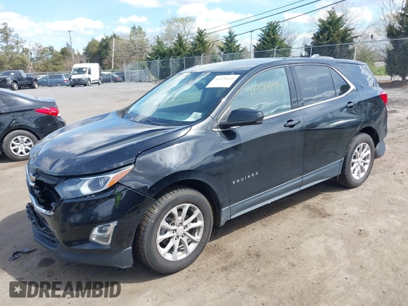 2019 Chevrolet Equinox LT with VIN 3GNAXKEVXKL279485, listed as a IAAI auction lot 41924145 with 90,102 mi miles and . Bid and sale history available at DreamBid. Image 2.