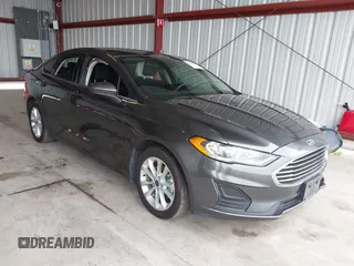 2020 Ford Fusion Hybrid SE with VIN 3FA6P0LU0LR214503, listed as a IAAI auction lot 41588652 with 1 mi miles. Bid and sale history available at carsss.com. Image 1.