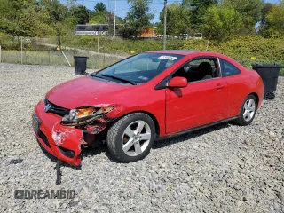 2006 Honda Civic Cpe EX with VIN 2HGFG12876H534228, listed as a Copart auction lot 71346654 with 118,558 mi miles and Salvage Title. Bid and sale history available at carsss.com. Image 1.