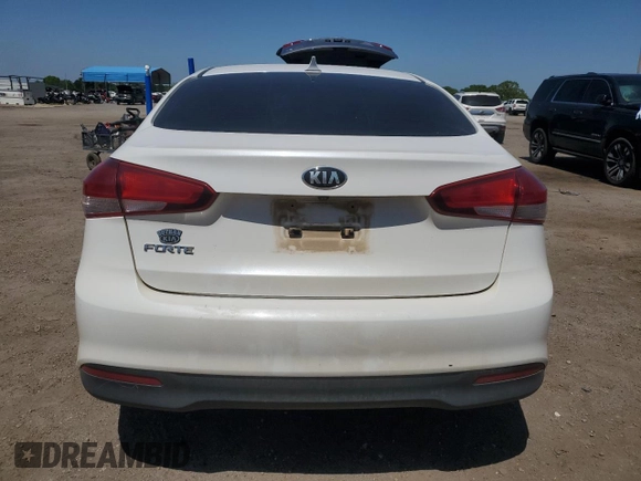 2017 Kia Forte LX with VIN 3KPFL4A72HE075855, listed as a Copart auction lot 52807335 with 76,521 mi miles and Salvage Title. Bid and sale history available at carsss.com. Image 6.