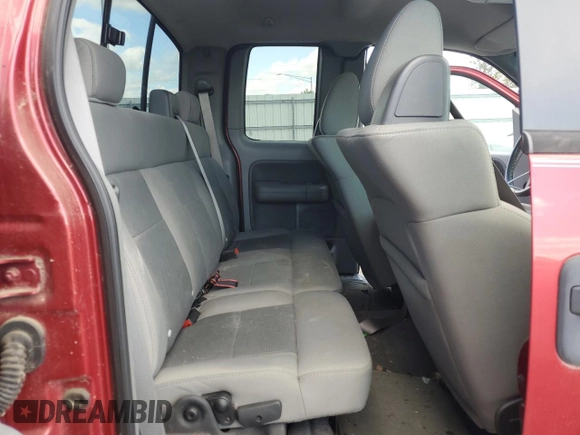 2008 Ford F-150 STX with VIN 1FTRX14W48FA50562, listed as a Copart auction lot 56163265 with 121,496 mi miles and Clean title. Bid and sale history available at DreamBid. Image 10.