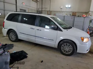 2016 Chrysler Town & Country Touring L Anniversary Edition with VIN 2C4RC1CG3GR284592, listed as a Copart auction lot 62499194 with 98,428 mi miles and Salvage Title. Bid and sale history available at DreamBid. Image 4.
