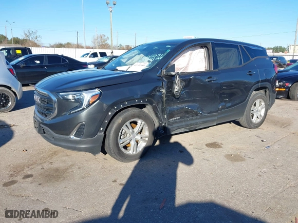 2019 GMC Terrain SLE with VIN 3GKALMEV5KL135377, listed as a IAAI auction lot 41230350 with 94,987 mi miles. Bid and sale history available at carsss.com. Image 17.