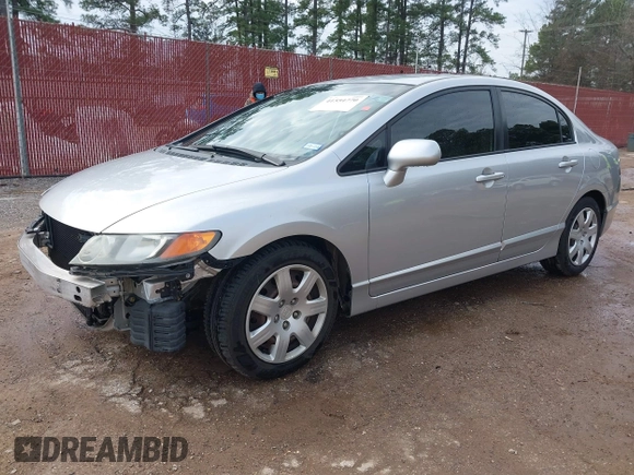 2006 Honda Civic LX z VIN 1HGFA16546L005713, wystawiony jako IAAI lot #41554770 z przebiegiem 110 545 mil mil oraz . Historia ofert i sprzedaży dostępna na DreamBid. Obrazek 2.