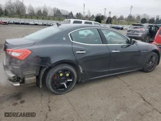 2014 Maserati Ghibli S Q4 with VIN ZAM57RTA3E1089652, listed as a Copart auction lot 42714205 with 89,346 mi miles and Salvage Title. Bid and sale history available at carsss.com. Image 3.