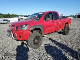 2005 Nissan Titan SE with VIN 1N6BA06B95N526374, listed as a Copart auction lot 72717794 with 142,614 mi miles and Clean title. Bid and sale history available at DreamBid. Image 1.