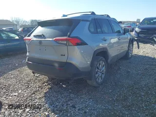 2024 Toyota RAV4 XLE Premium with VIN 2T3C1RFV9RW350060, listed as a IAAI auction lot 41846689 with 3,845 mi miles and . Bid and sale history available at DreamBid. Image 4.