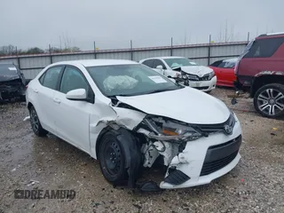 2016 Toyota Corolla L with VIN 5YFBURHE5GP485592, listed as a IAAI auction lot 41930690 with 121,861 mi miles and . Bid and sale history available at DreamBid. Image 1.