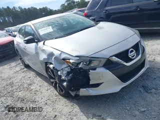 2018 Nissan Maxima S with VIN 1N4AA6APXJC360916, listed as a IAAI auction lot 41543171 with 51,711 mi miles and . Bid and sale history available at DreamBid. Image 1.