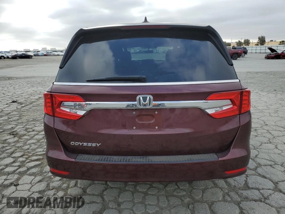 2019 Honda Odyssey EX z VIN 5FNRL6H59KB011620, wystawiony jako Copart lot #56070275 z przebiegiem 78 788 mil mil oraz Szkoda całkowita • Salvage title. Historia ofert i sprzedaży dostępna na DreamBid. Obrazek 6.