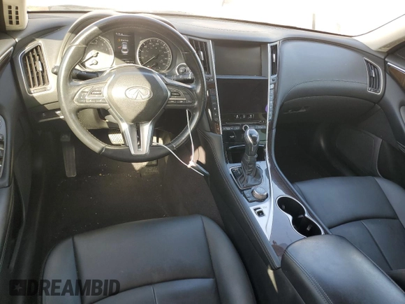 2018 Infiniti Q50 Luxe z VIN JN1EV7AP5JM352628, wystawiony jako Copart lot #51612595 z przebiegiem 93 801 mil mil oraz Szkoda całkowita • Salvage title. Historia ofert i sprzedaży dostępna na DreamBid. Obrazek 8.