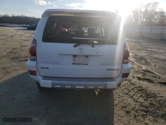 2004 Toyota 4Runner SR5 with VIN JTEZU14R948022141, listed as a Copart auction lot 85661714 with 0 mi miles and Salvage Title. Bid and sale history available at carsss.com. Image 6.