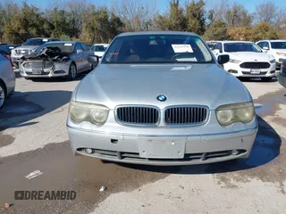 2003 BMW 7 Series 745Li with VIN WBAGN63403DR16026, listed as a IAAI auction lot 41140076 with Not Provided miles and . Bid and sale history available at DreamBid. Image 6.