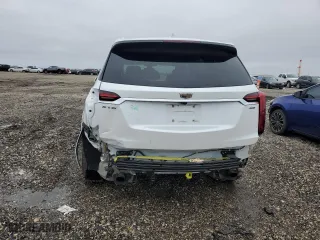 2020 Cadillac XT6 FWD Premium Luxury with VIN 1GYKPCRS0LZ173389, listed as a Copart auction lot 45647475 with 52,933 mi miles and Salvage Title. Bid and sale history available at carsss.com. Image 6.