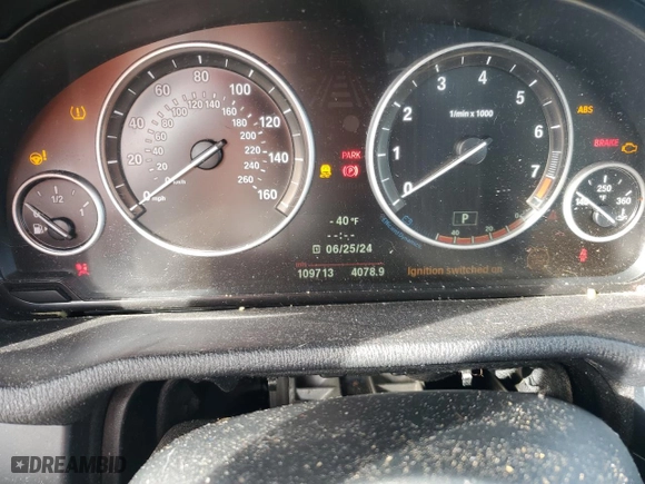 2013 BMW X3 xDrive28i with VIN 5UXWX9C56D0A31178, listed as a Copart auction lot 47236085 with 109,713 mi miles and Salvage Title. Bid and sale history available at carsss.com. Image 9.