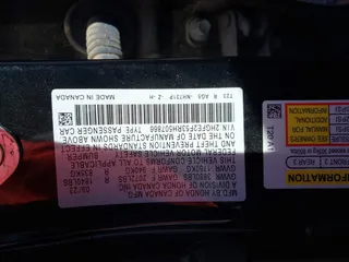 2024 Honda Civic Sport with VIN 2HGFE2F53RH507866, listed as a IAAI auction lot 41240327 with 33,260 mi miles and . Bid and sale history available at DreamBid. Image 9.