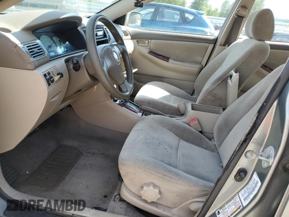 2004 Toyota Corolla CE with VIN 1NXBR32E44Z242342, listed as a Copart auction lot 56694425 with 240,081 mi miles and Clean Title. Bid and sale history available at DreamBid. Image 7.