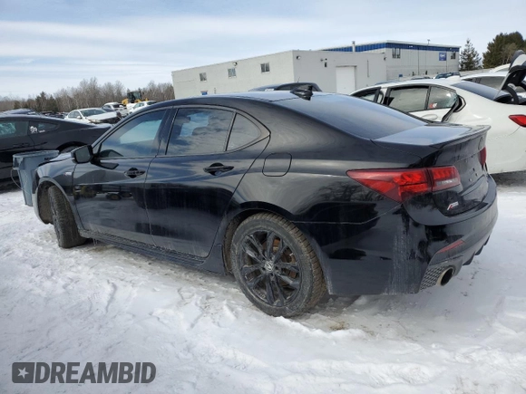 2018 Acura TLX w/A-SPEC Pkg with VIN 19UUB3F61JA800716, listed as a Copart auction lot 47361475 with 153,678 mi miles and Clean Title. Bid and sale history available at carsss.com. Image 2.