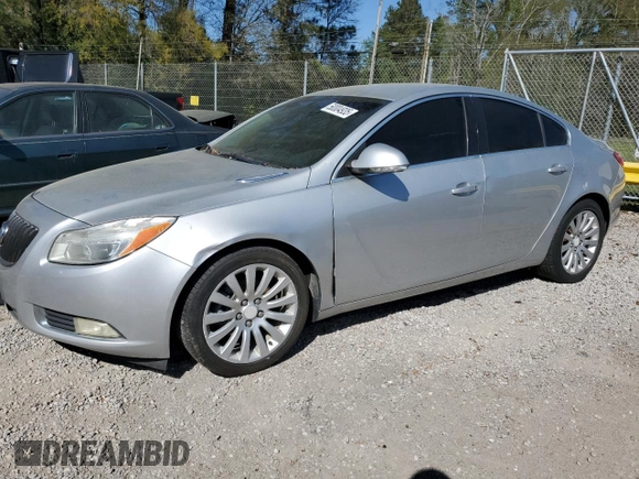 2012 Buick Regal with VIN 2G4GR5EK8C9136734, listed as a Copart auction lot 50004935 with 175,978 mi miles and Clean Title. Bid and sale history available at carsss.com. Image 1.