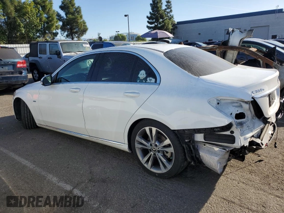 2017 Mercedes-Benz C 350e with VIN 55SWF4HBXHU229660, listed as a Copart auction lot 68336883 with 83,960 mi miles and . Bid and sale history available at DreamBid. Image 2.