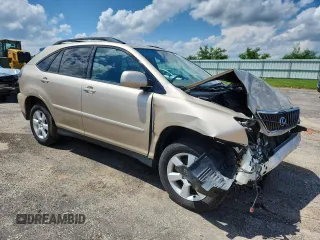 2005 Lexus RX 330 z VIN 2T2HA31U15C047095, wystawiony jako Copart lot #62341385 z przebiegiem 165 999 mil mil oraz Nie do naprawy • Non repairable. Historia ofert i sprzedaży dostępna na DreamBid. Obrazek 4.
