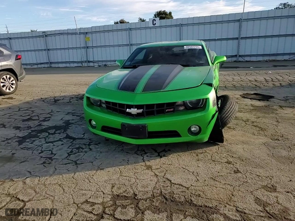2011 Chevrolet Camaro 1LT with VIN 2G1FB1ED5B9123378, listed as a Copart auction lot 46502255 with 153,929 mi miles and Salvage Title. Bid and sale history available at carsss.com. Image 10.