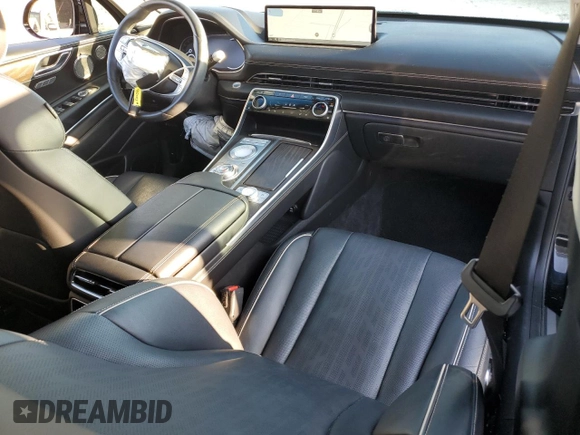 2021 Genesis GV80 with VIN KMUHBDSB0MU047236, listed as a Copart auction lot 57061315 with Not provided miles and Salvage title. Bid and sale history available at DreamBid. Image 8.