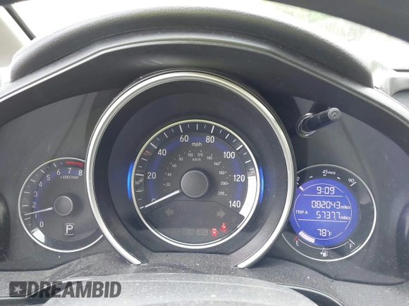 2016 Honda Fit LX with VIN JHMGK5H55GX012649, listed as a IAAI auction lot 42657017 with 82,043 mi miles and . Bid and sale history available at DreamBid. Image 7.