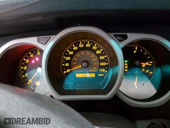 2004 Toyota 4Runner SR5 with VIN JTEBU14R540037073, listed as a Copart auction lot 43464725 with 236,201 mi miles and Salvage Title. Bid and sale history available at DreamBid. Image 9.