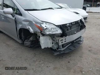 2015 Toyota Prius Four with VIN JTDKN3DU3F0413662, listed as a IAAI auction lot 42126540 with 34,252 mi miles. Bid and sale history available at carsss.com. Image 6.