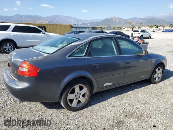 2004 Audi A6 z VIN WAUJT64B44N041912, wystawiony jako Copart lot #55719735 z przebiegiem 130 266 mil mil oraz Czysty tytuł • Clean title. Historia ofert i sprzedaży dostępna na DreamBid. Obrazek 3.