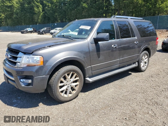 2017 Ford Expedition Max Limited с VIN 1FMJK2AT4HEA61428, выставлен на аукционе Copart как лот 65249955 с пробегом 123 021 миль миль и Списание • Salvage title. История ставок и продаж доступна на DreamBid. Изображение 1.