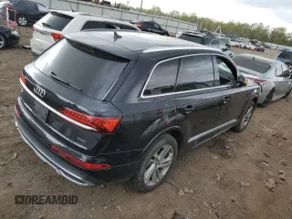 2020 Audi Q7 Premium with VIN WA1AXAF76LD010727, listed as a Copart auction lot 49677003 with 50,142 mi miles. Bid and sale history available at carsss.com. Image 3.