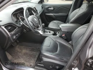 2020 Jeep Cherokee Limited with VIN 1C4PJMDXXLD575424, listed as a Copart auction lot 62106455 with 27,606 mi miles and Salvage title. Bid and sale history available at DreamBid. Image 7.