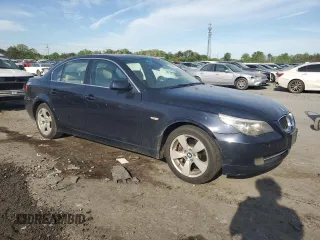 2008 BMW 5 Series 528xi with VIN WBANV13598CZ59411, listed as a Copart auction lot 54164515 with 143,019 mi miles and Clean Title. Bid and sale history available at carsss.com. Image 4.