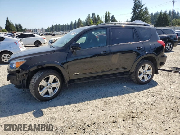 2007 Toyota RAV4 Sport with VIN JTMBK32V676013811, listed as a Copart auction lot 65245215 with 182,124 mi miles and Salvage title. Bid and sale history available at DreamBid. Image 1.