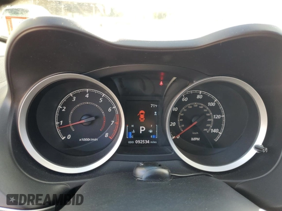 2010 Mitsubishi Lancer GTS with VIN JA32U8FW9AU024586, listed as a Copart auction lot 74710514 with 92,534 mi miles and Salvage Title. Bid and sale history available at DreamBid. Image 9.