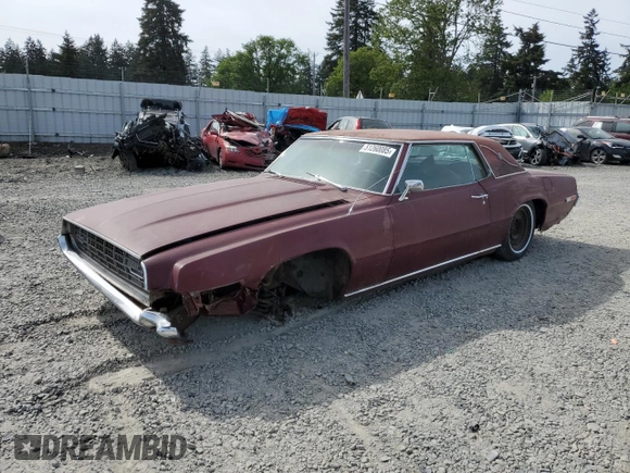 1968 Ford Thunderbird with VIN 8Y84N110921, listed as a Copart auction lot 51260085 with Not Provided miles and Clean Title. Bid and sale history available at DreamBid. Image 1.