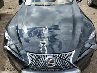 2018 Lexus LC with VIN JTHHP5AY7JA005268, listed as a Copart auction lot 52507585 with 17,572 mi miles and Salvage Title. Bid and sale history available at carsss.com. Image 11.
