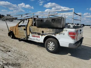 2014 Ford F-150 XL with VIN 1FTMF1CM9EKD02015, listed as a Copart auction lot 46937405 with 0 mi miles and Non Repairable. Bid and sale history available at carsss.com. Image 2.
